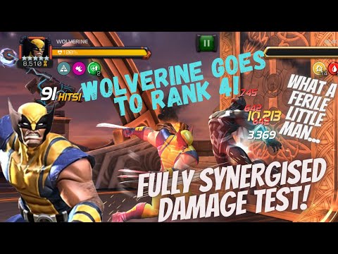 Wolverine Goes To Rank 4, And Tests His Claws With Apocalypse And Professor X Synergies!