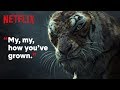 Mowgli: Legend of the Jungle | Clip: Shere Khan Traps Mowgli | Netflix