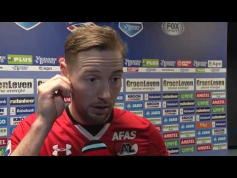Reactie Van Eijden na sc Heerenveen - AZ