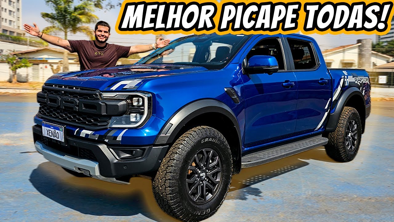 Ford Ranger Raptor 2025 - Acelera como ESPORTIVO, salta igual carro de RALLY mas custa 500 MIL