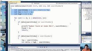 Parallelizing Binary Searches
