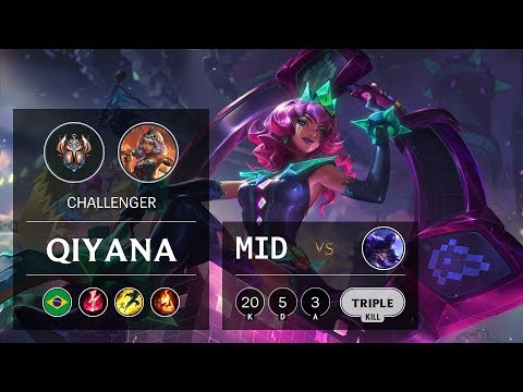 Qiyana Mid vs Ryze - BR Challenger Patch 9.20