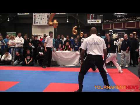 Timmy Sarantoudis vs László Gömbös at Irish Open 2012