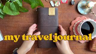 ✨ Completed travel journal flip through + haul ✨ Hong Kong + Perth | Traveler’s Notebook