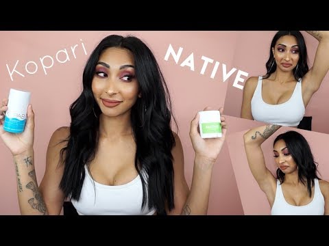 KOPARI VS NATIVE | I used natural deodorant for 6 weeks and this is what happened..