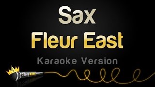 Fleur East - Sax (Karaoke Version)