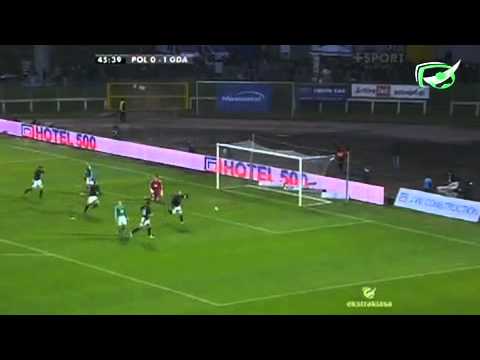 12. kolejka. Polonia W. - Lechia 1:2. Mierzejewski (1:1)