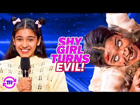 Shy Indian Girl Turns Into CREEPY Doll and FREAKS OUT the Judges on AGT 2024!