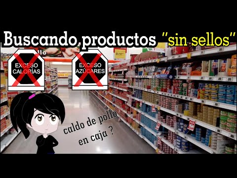 Buscando productos sin sellos en el supermercado / productos curiosos