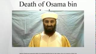 Death of Osama bin Laden