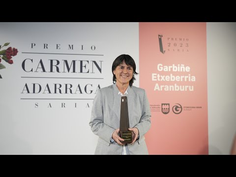 PREMIO CARMEN ADARRAGA 2023 - GARBIÑE ETXEBERRIA | Reconocimiento a toda una carrera | Real Sociedad