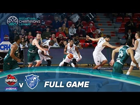 Proximus Spirou v Dinamo Sassari - Full Game - Basketball Champions League