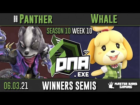 DNA.EXE S10:W10 - Whale (Isabelle) Vs. BH | Panther (Incineroar, Wolf) - W Semifinals