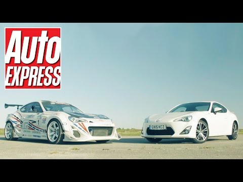 Toyota GT 86 vs Fensport GT86R track battle