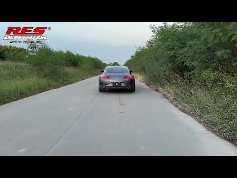 Mercedes-AMG GT53 Exhaust Sound POV! Catless Downpipe + Valved Exhaust ROAR!