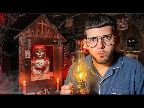 24 HORAS con ANNABELLE en la CASA de los WARREN