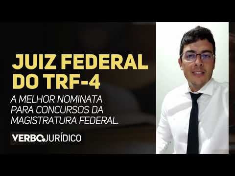 Curso Gratuito Juiz Federal do TRF-4 com Dr. Gustavo Sales | Verbo Jurídico