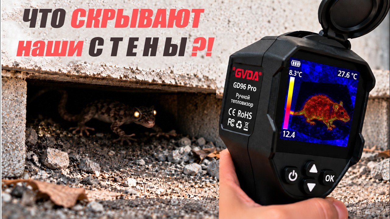 Тестируем НОВЫЙ Тепловизор GD 96 Pro! 👍