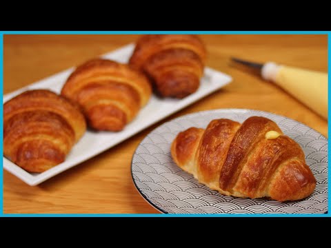 CORNETTI alla Crema Fatti in casa come in Pasticceria!