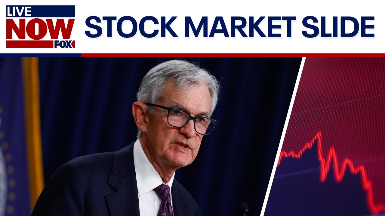 Stock market slides after Jerome Powell remarks