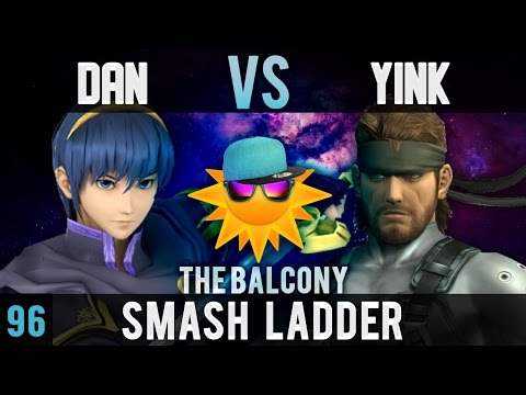 PM @ the Balcony 96 - Smash Ladder ft. Yink (Snake) VS DiabetoDan (Marth, Mario)
