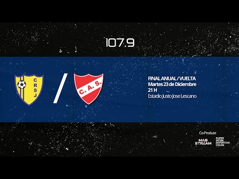 [Vivo] San Jorge Vs Sauce - Final Anual Vuelta - 107.9