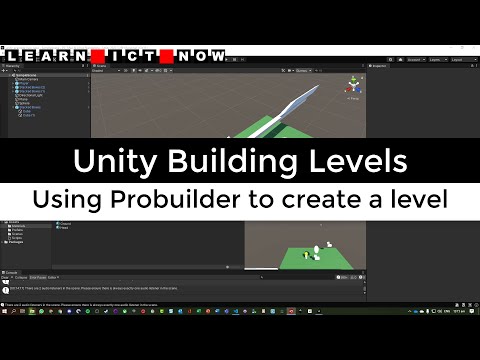 Creating Levels and environments in Unity using Probuilder