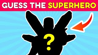 🦸‍♂️Guess The SUPERHERO Silhouette 🦹‍♂️ | Marvel & DC Quiz