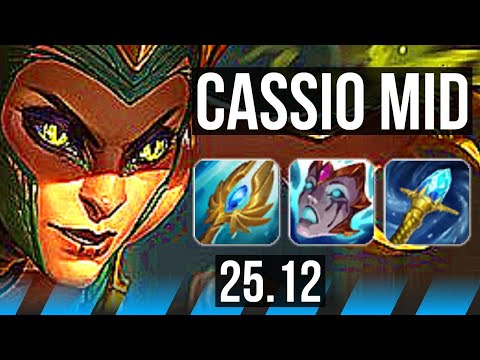 CASSIOPEIA vs IRELIA (MID) | 13/1/8, Godlike, 600+ games | EUW Master | 25.12