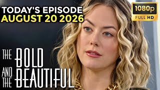 The Bold and the Beautiful 08/20/2026 Full Episode | B&B Today's Full Episode August 20, 2026