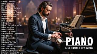 3 Hours Of Best Relaxing Piano Instrumental Love Songs | Legendary 70s 80s 90s Love Songs Playlist
