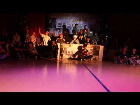 [HipHop Element   Da Lat 2013 ]   Top 16   Jack vs Tony( Winner)
