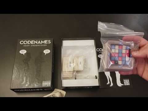 Whats in the Box - Codenames: Deep Undercover