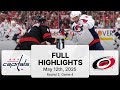 NHL Playoff Highlights Capitals Vs Hurricanes Gm 4 May 12 2025