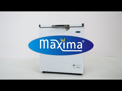 Maxima Gastro Gefriertruhe - 140 l - 2 Räder - Kompakt