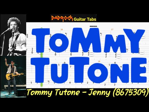 Jenny 8675309 - Tommy Tutone - Guitar + Bass TABS Lesson