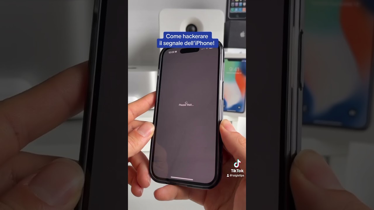 Come hackerare il segnale dell’iPhone! #luigistips #sicurezza #iphone