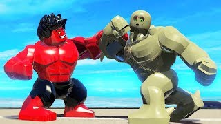 Red Hulk VS Abomination - Epic Battle in Lego Marvel Superheroes