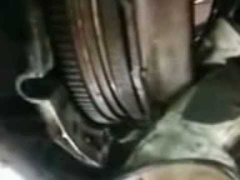 Audi A6 TDI worn dual mass flywheel AEL engine