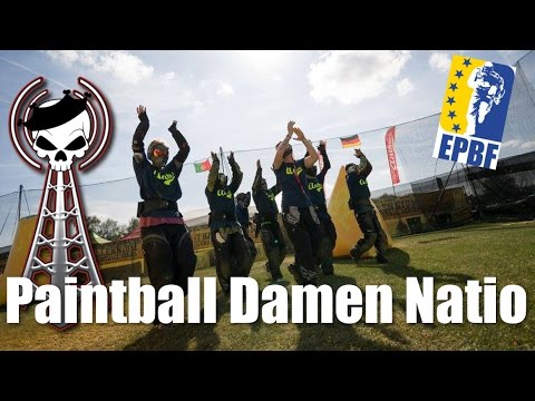 Die Deutsche Paintball Damen Nationalmannschaft beim World Cup in Bitburg 2016 splashZONE