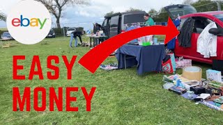 Making EASY MONEY at the CARBOOT SALE