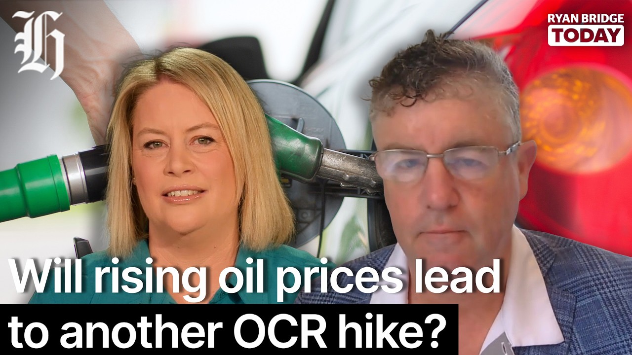 Will rising oil prices lead to another OCR hike? | Ryan Bridge TODAY