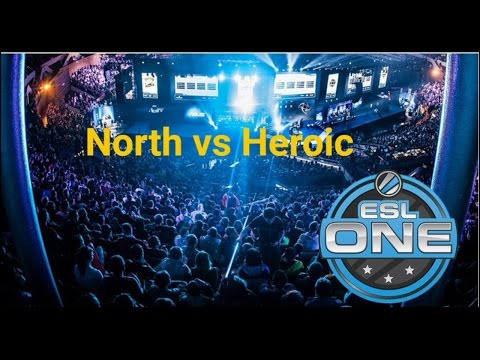 Counter strike. North vs Heroic.IEM Katowice 2017. Group Stage, Group B.