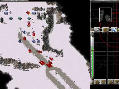 SPEEDRUN: Command and Conquer Red Alert Counterstrike: Volkov & Chitzkoi World Record (1:00) Hard