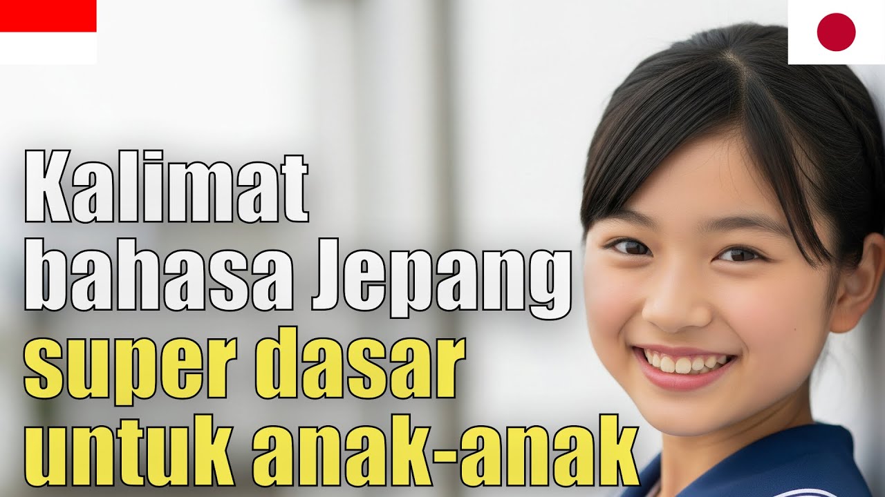 Kalimat bahasa Jepang super dasar untuk anak-anak | ungkapan penting | nihongo kotoba episode artwork