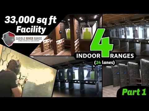 33,000 Sq Ft Shooting Facility - Part 1 (Shooting a F1 Firearms FULL AUTO & SCAR 16S)