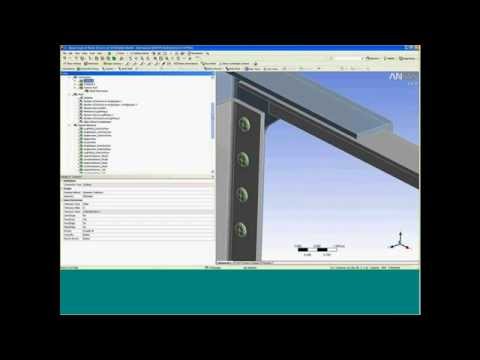 Mechanically Fastened Joints & Bolt Preload | ANSYS e-Learning | CAE Associates