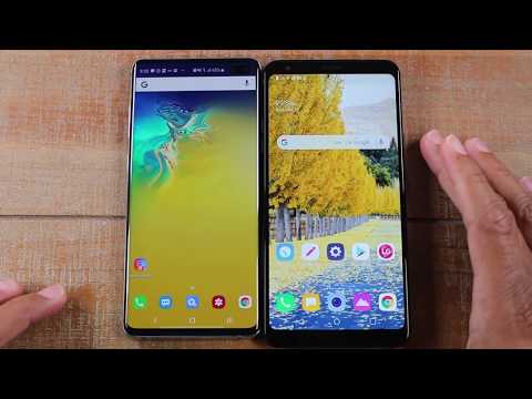 Samsung Galaxy S10 Plus vs LG Stylo 4 - Size Comparison