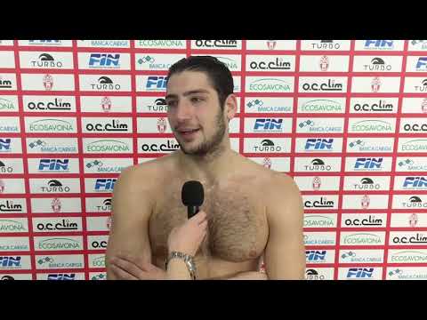 Intervista Carige Savona - Pallanuoto Trieste 16-9