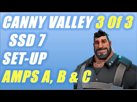 Canny Valley SSD 7 Set-up Amps A, B and C Video